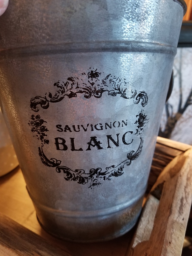 Sauvignon blanc (french) bucket with handles
