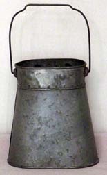 galvanized small bucket