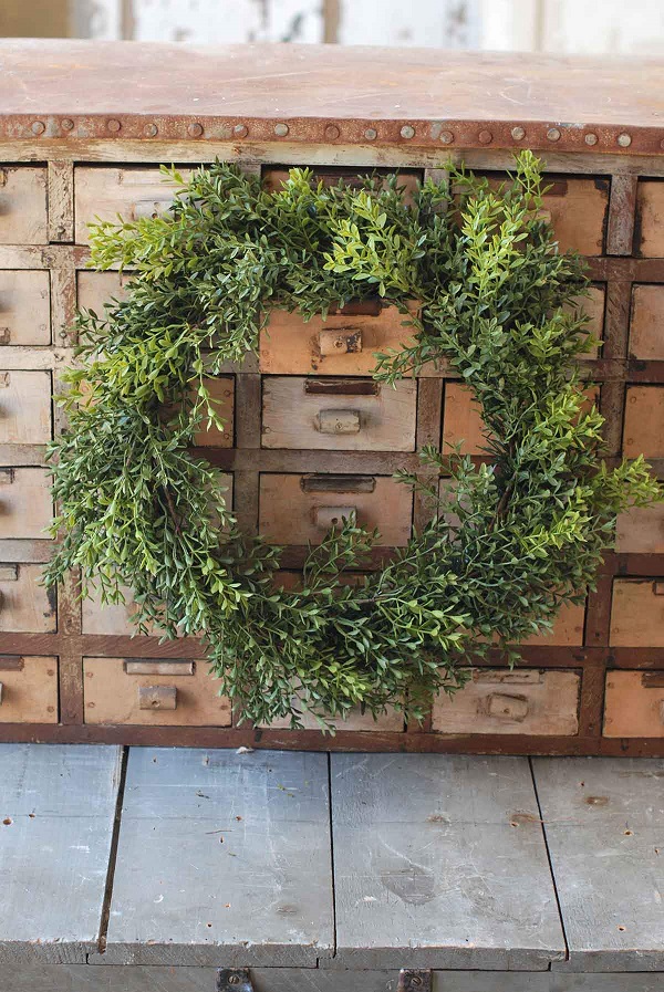 Boxwood wreath