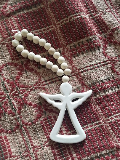 Angel bead Ornament - matte