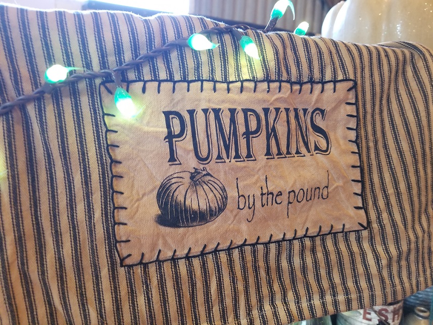 pumpkins by the pound table runner